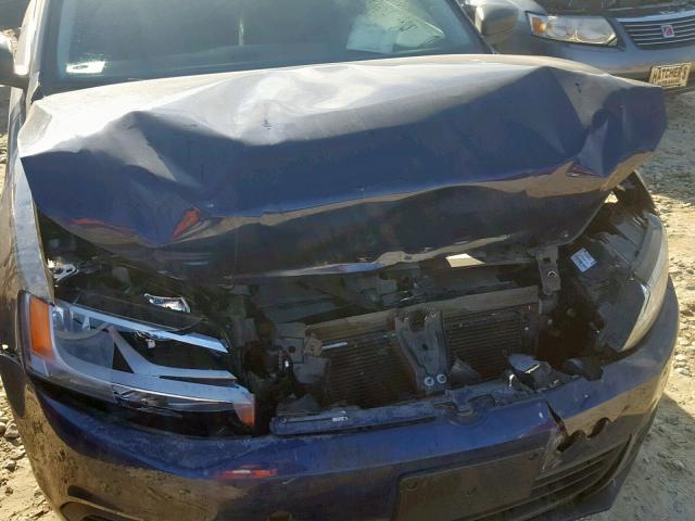 3VW2K7AJ9EM325573 - 2014 VOLKSWAGEN JETTA BASE 蓝色 照片 9