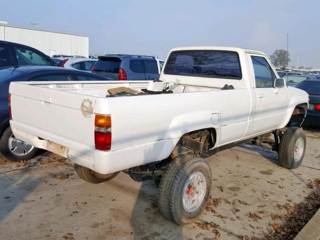 JT4VN64N1J0006116 - 1988 TOYOTA PICKUP LON WHITE photo 4