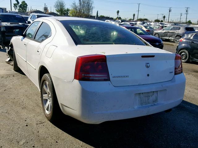 2B3KA43G77H741761 - 2007 DODGE CHARGER SE WHITE photo 3