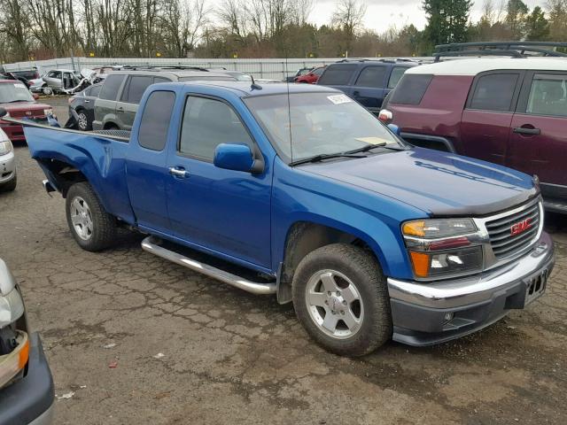 1GTE5MF90C8122352 - 2012 GMC CANYON SLE BLUE photo 1