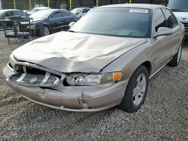 2G4WS52J011237371 - 2001 BUICK CENTURY CU TAN photo 9