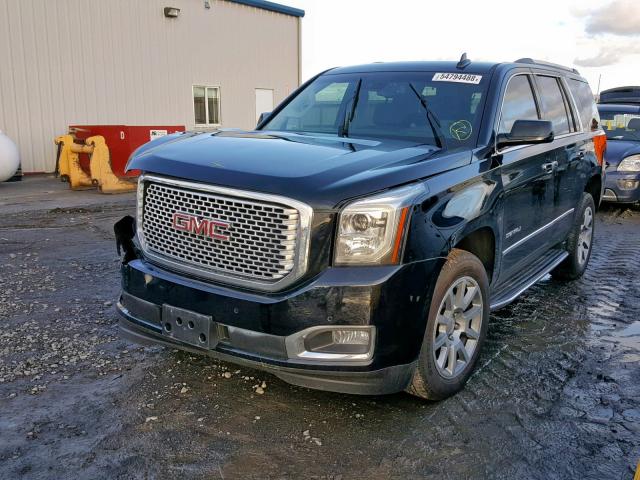 1GKS2CKJ7HR272700 - 2017 GMC YUKON DENA BLACK photo 2