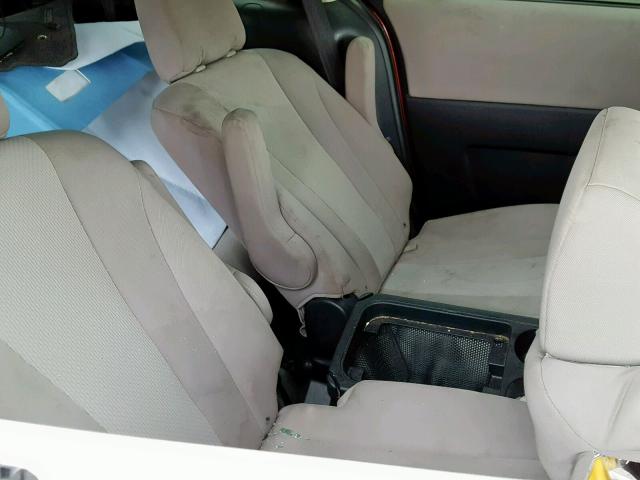 JM1CW2BL4D0147216 - 2013 MAZDA 5 RED photo 6