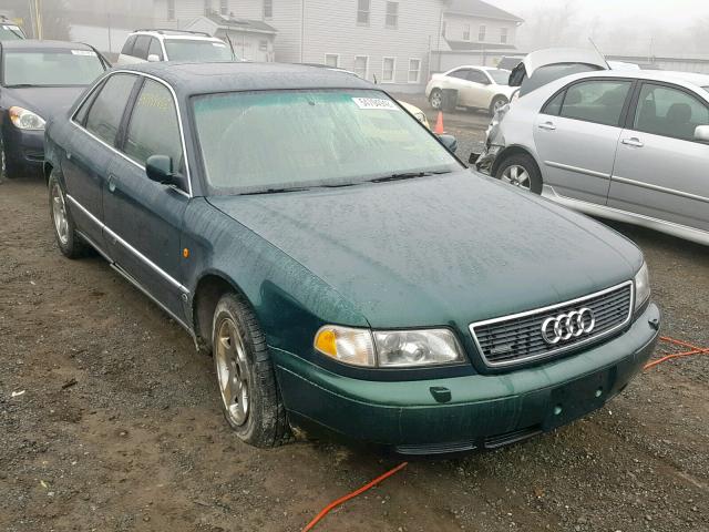 WAUBG84D9VN010632 - 1997 AUDI A8 QUATTRO GREEN photo 1