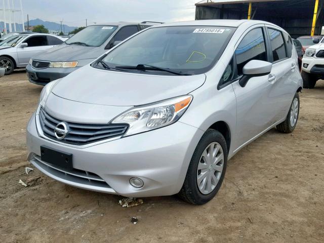 3N1CE2CP8FL403158 - 2015 NISSAN VERSA NOTE SILVER photo 2