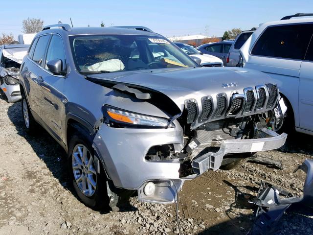 1C4PJMCB8FW709572 - 2015 JEEP CHEROKEE L GRAY photo 1