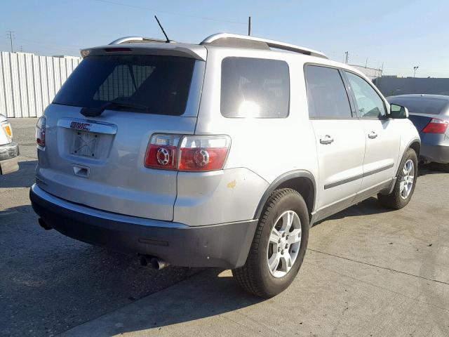 1GKER13D79J177379 - 2009 GMC ACADIA SLE SILVER photo 4