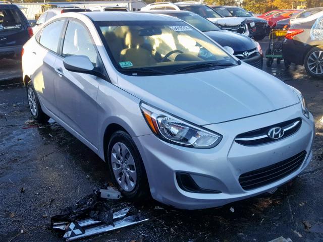 KMHCT4AE3HU315672 - 2017 HYUNDAI ACCENT SE SILVER photo 1