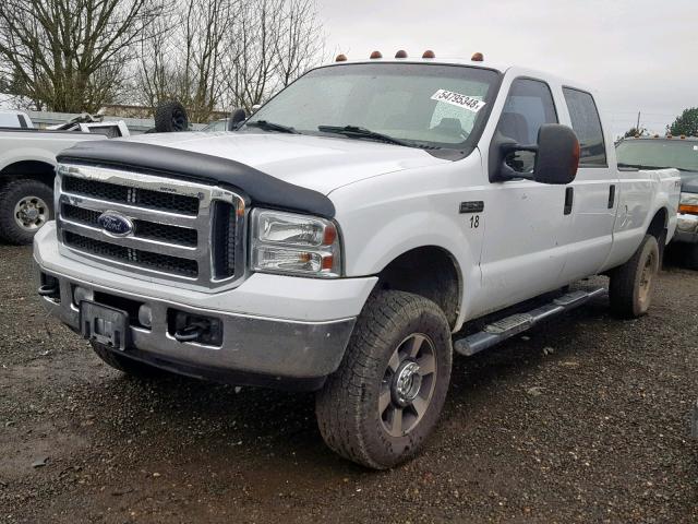 1FTWW31P46EA89668 - 2006 FORD F350 SRW S WHITE photo 2