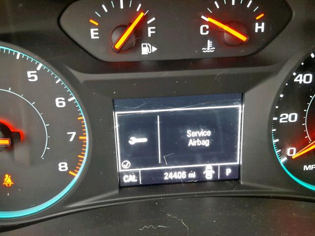 1G1ZB5ST6HF105505 - 2017 CHEVROLET MALIBU LS BLACK photo 8