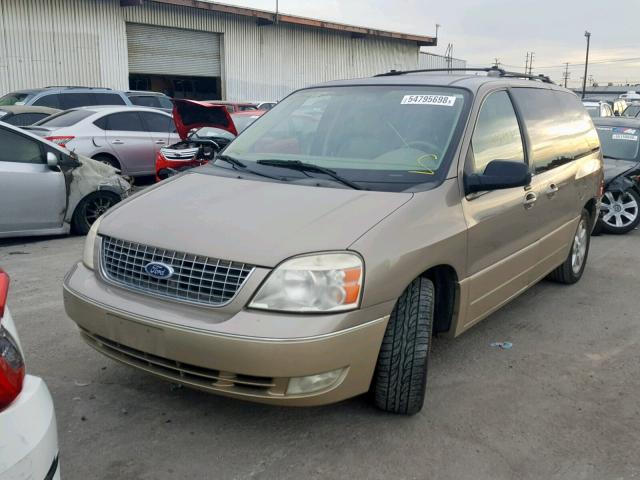 2FMDA58205BA05301 - 2005 FORD FREESTAR L TAN photo 2