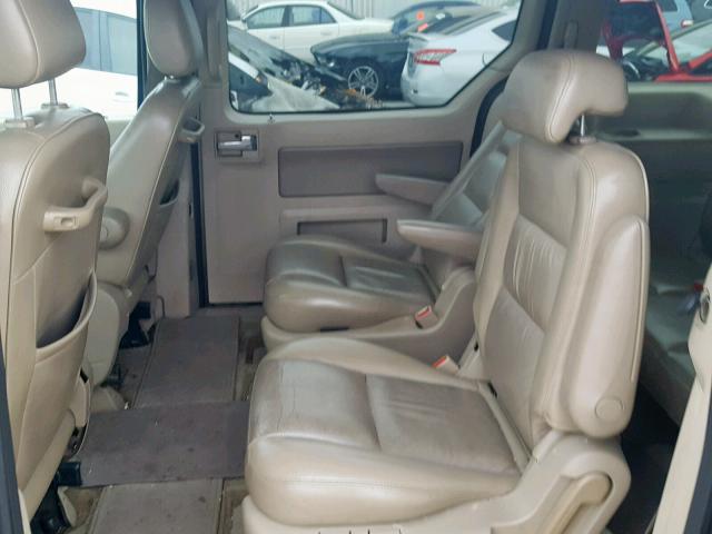 2FMDA58205BA05301 - 2005 FORD FREESTAR L TAN photo 6