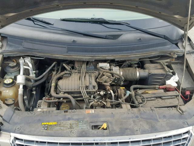 2FMDA58205BA05301 - 2005 FORD FREESTAR L TAN photo 7