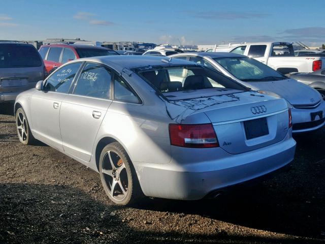 WAUDG74FX5N096991 - 2005 AUDI A6 3.2 QUA SILVER photo 3