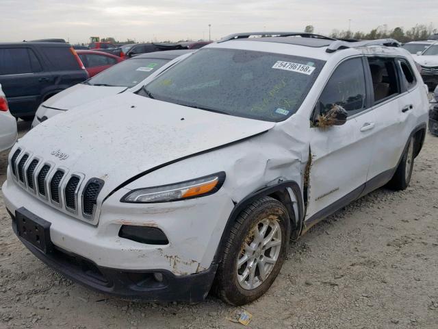 1C4PJLCS8FW547131 - 2015 JEEP CHEROKEE L WHITE photo 2