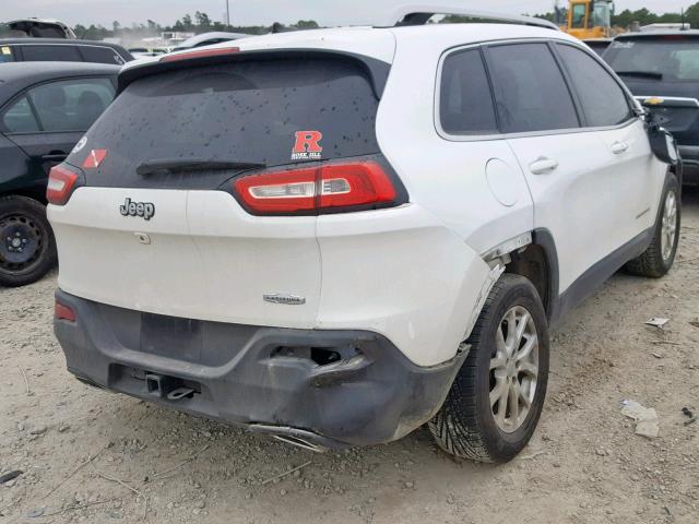 1C4PJLCS8FW547131 - 2015 JEEP CHEROKEE L WHITE photo 4