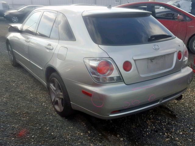 JTHED192520043156 - 2002 LEXUS IS 300 SPO SILVER photo 3