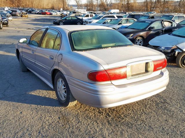 1G4HP52KX4U203787 - 2004 BUICK LESABRE CU SILVER photo 3