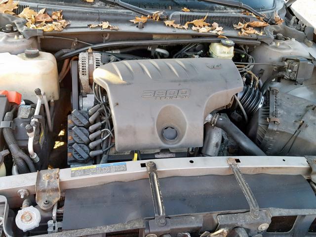 1G4HP52KX4U203787 - 2004 BUICK LESABRE CU SILVER photo 7