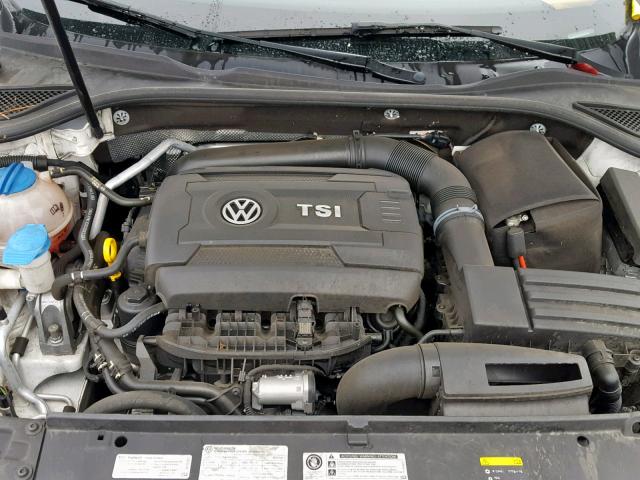 1VWBT7A39FC051471 - 2015 VOLKSWAGEN PASSAT SE WHITE photo 7