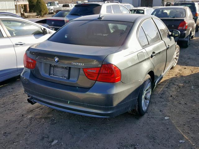 WBAPK7C57BA821647 - 2011 BMW 328 XI GREEN photo 4