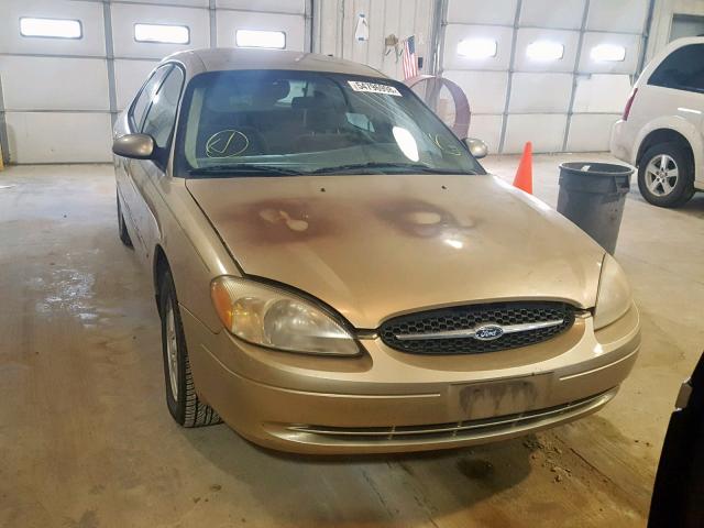 1FAFP5526YG219907 - 2000 FORD TAURUS SES TAN photo 9