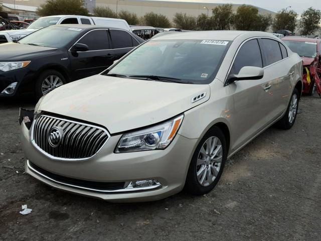 1G4G15G3XFF290239 - 2015 BUICK LACROSSE 1 TAN photo 2