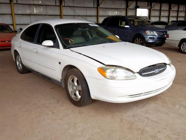 1FAFP55SX2G153501 - 2002 FORD TAURUS SES WHITE photo 1