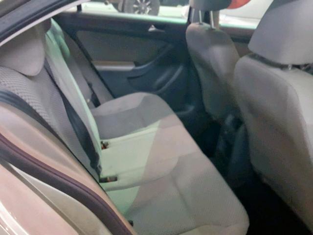 3VW1K7AJ4EM320910 - 2014 VOLKSWAGEN JETTA BASE Ոսկեգույն լուսանկար 6