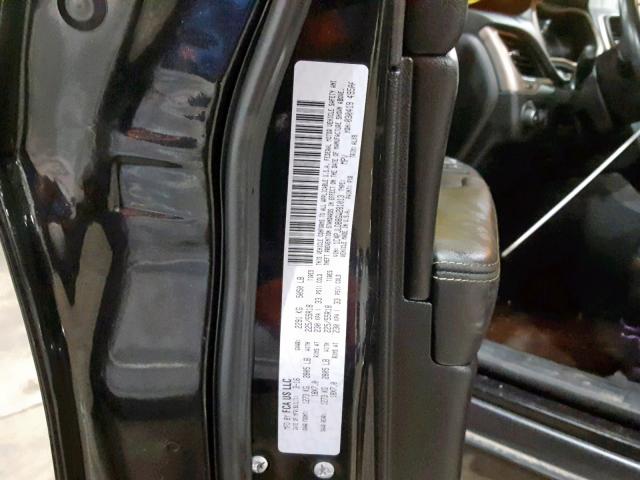 1C4PJLDB8GW281013 - 2016 JEEP CHEROKEE L BLACK photo 10