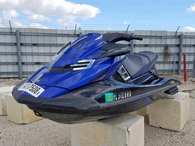 YAMA3166E414 - 2014 YAMAHA WAVERUNNER BLUE photo 2