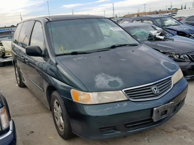 2HKRL1858YH525245 - 2000 HONDA ODYSSEY LX GREEN photo 1