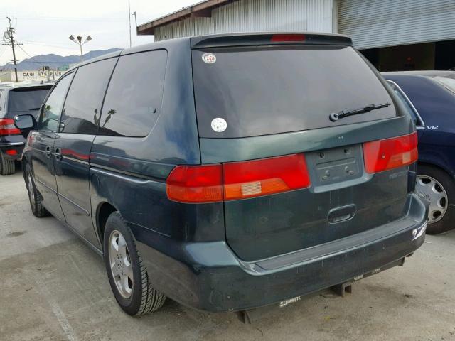 2HKRL1858YH525245 - 2000 HONDA ODYSSEY LX GREEN photo 3