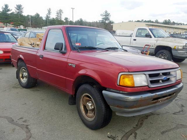 1FTCR10A4TTA58911 - 1996 FORD RANGER RED photo 1