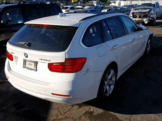 WBA3K5C53FK301464 - 2015 BMW 328 D WHITE photo 4