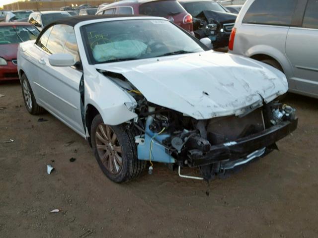 1C3BC2EG0BN550889 - 2011 CHRYSLER 200 TOURIN WHITE photo 1