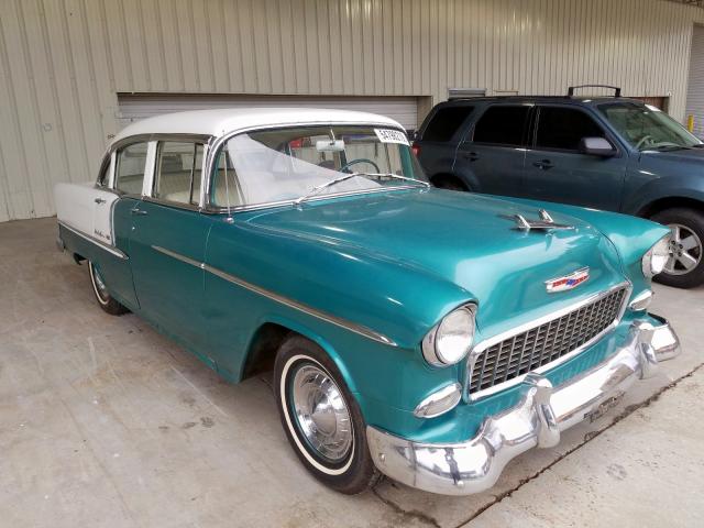 C55B193364 - 1955 CHEVROLET SEDAN TURQUOISE photo 1