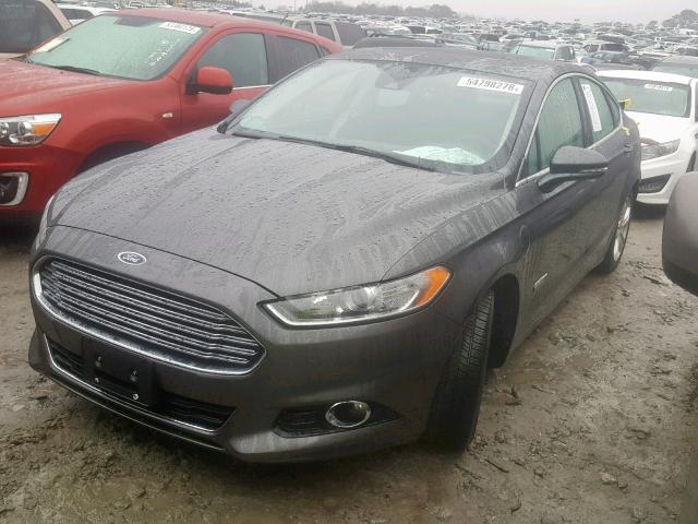 3FA6P0SU1GR104177 - 2016 FORD FUSION TIT GRAY photo 2