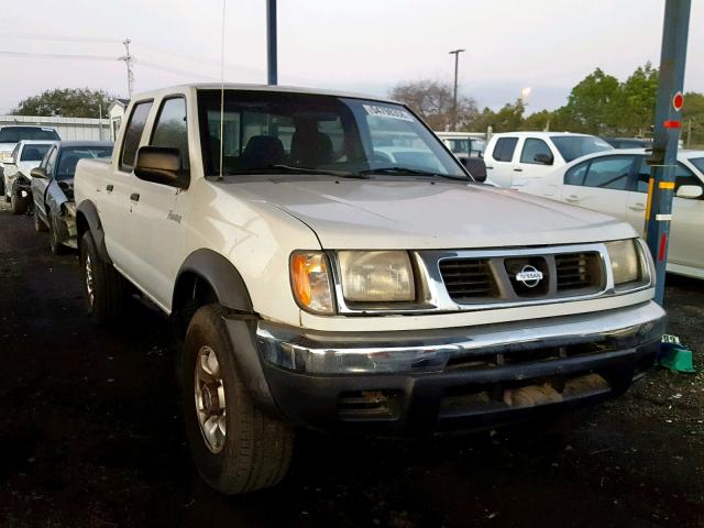 1N6ED27T5YC377033 - 2000 NISSAN FRONTIER C WHITE photo 1