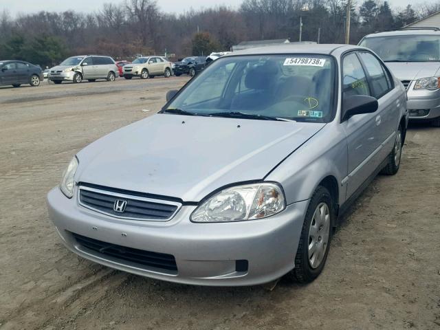 2HGEJ6611YH561340 - 2000 HONDA CIVIC BASE Gümüş foto 2