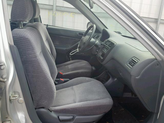 2HGEJ6611YH561340 - 2000 HONDA CIVIC BASE Gümüş foto 5