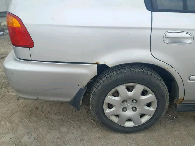 2HGEJ6611YH561340 - 2000 HONDA CIVIC BASE Gümüş foto 9