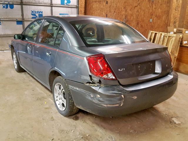 1G8AJ52F35Z178661 - 2005 SATURN ION LEVEL GRAY photo 3