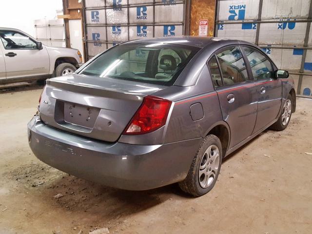 1G8AJ52F35Z178661 - 2005 SATURN ION LEVEL GRAY photo 4
