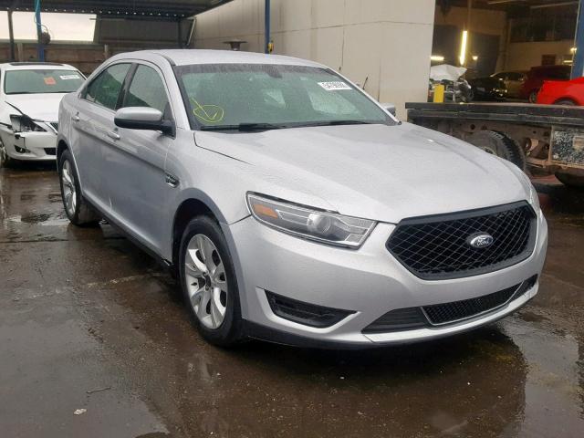 1FAHP2E85DG208080 - 2013 FORD TAURUS SEL SILVER photo 1