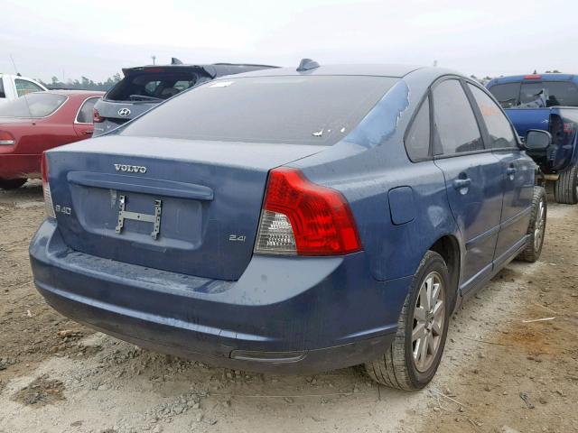 YV1MS382382383767 - 2008 VOLVO S40 2.4I BLUE photo 4