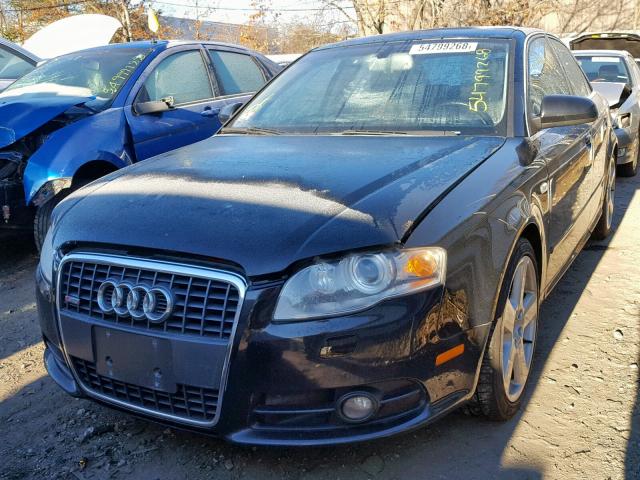 WAUEF78E56A149341 - 2006 AUDI A4 S-LINE BLACK photo 2