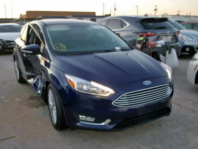 1FADP3N22GL388534 - 2016 FORD FOCUS TITA BLUE photo 1