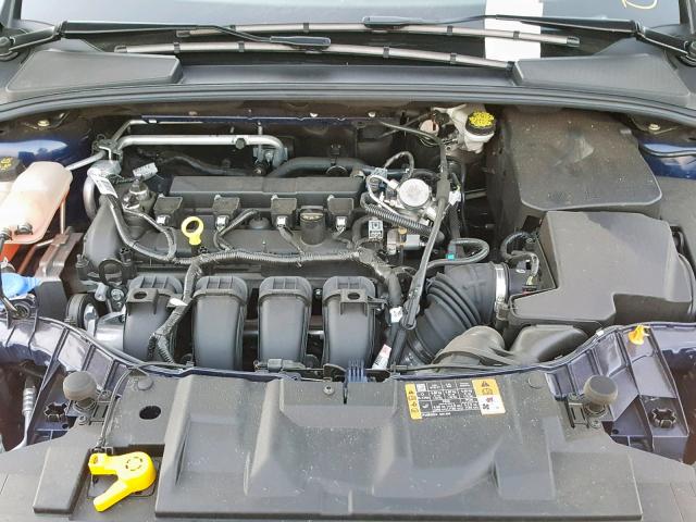 1FADP3N22GL388534 - 2016 FORD FOCUS TITA BLUE photo 7