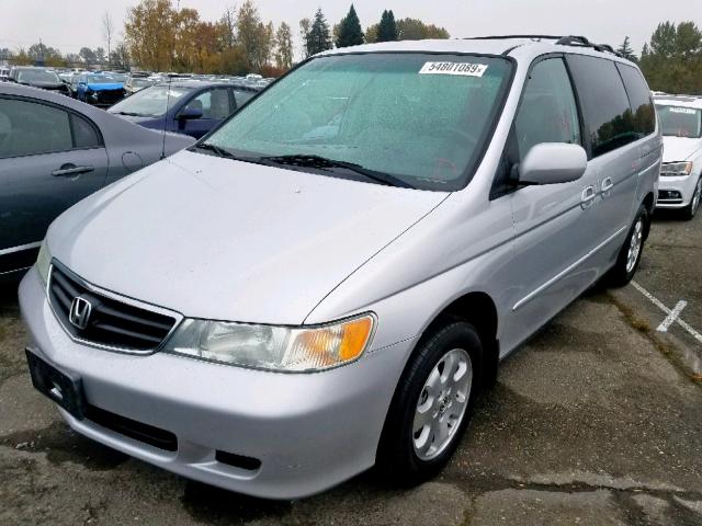 5FNRL18774B077199 - 2004 HONDA ODYSSEY EX SILVER photo 2